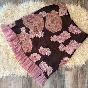 Odille Silk Skirt (Size 6)